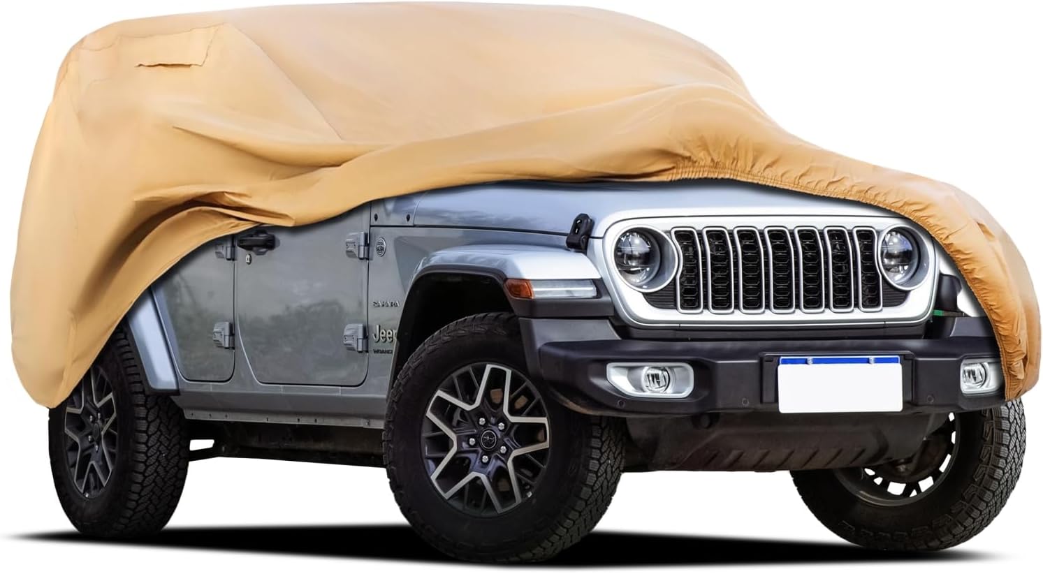 Heavy Duty Car Cover Custom Fit for 2007-2026 Jeep Wrangler 4 Door
