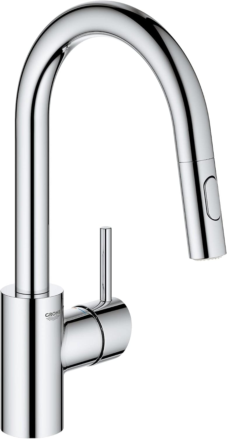 GROHE 31479001 Concetto Prep Kitchen Faucet, 1.75 GPM, Chrome