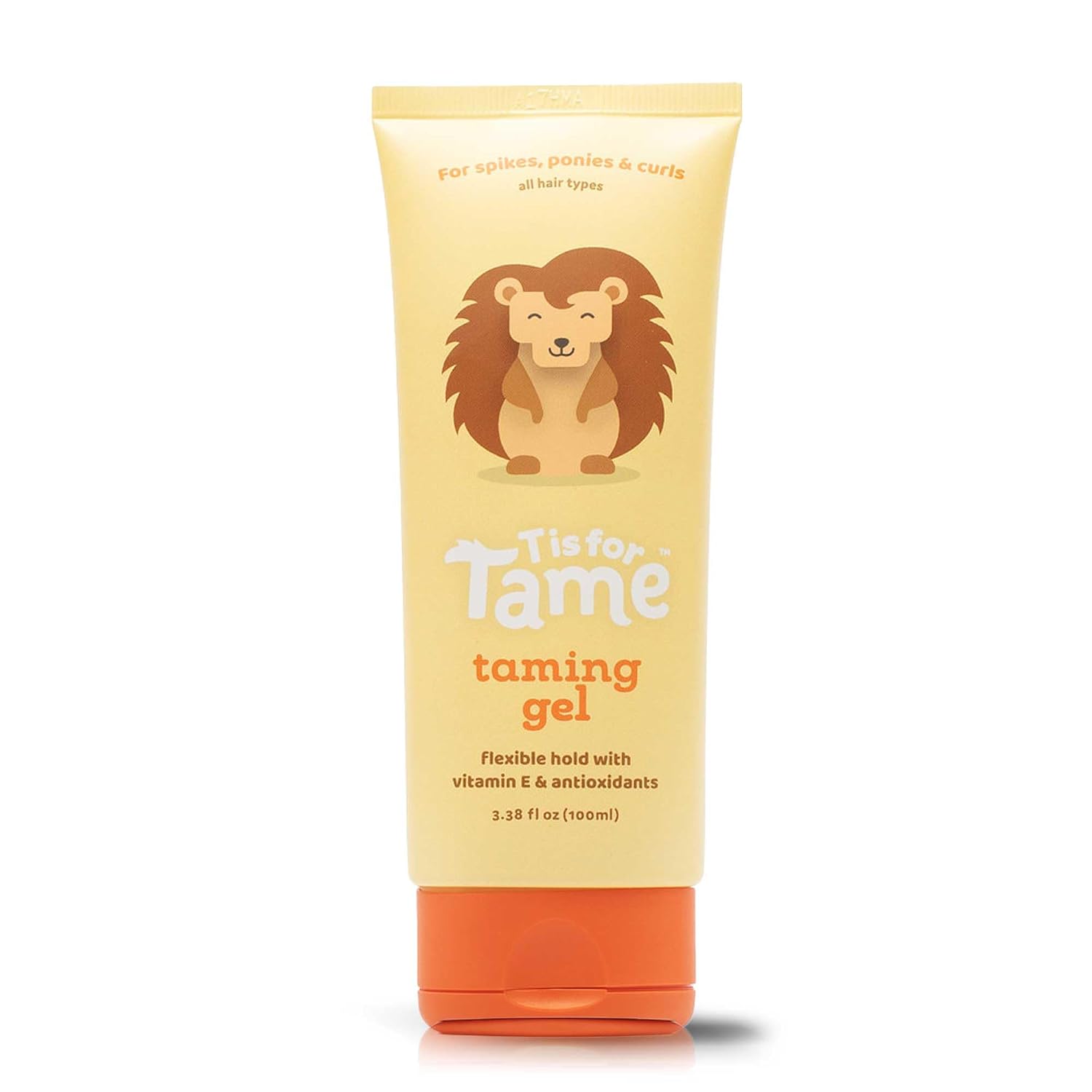 T is for Tame - Kids Hair Styling Gel, All-Natural Alcohol-Free Hair Gel for Kids & Toddlers, 2023 Launch Date (3.38 Fl Oz Pack of 1)