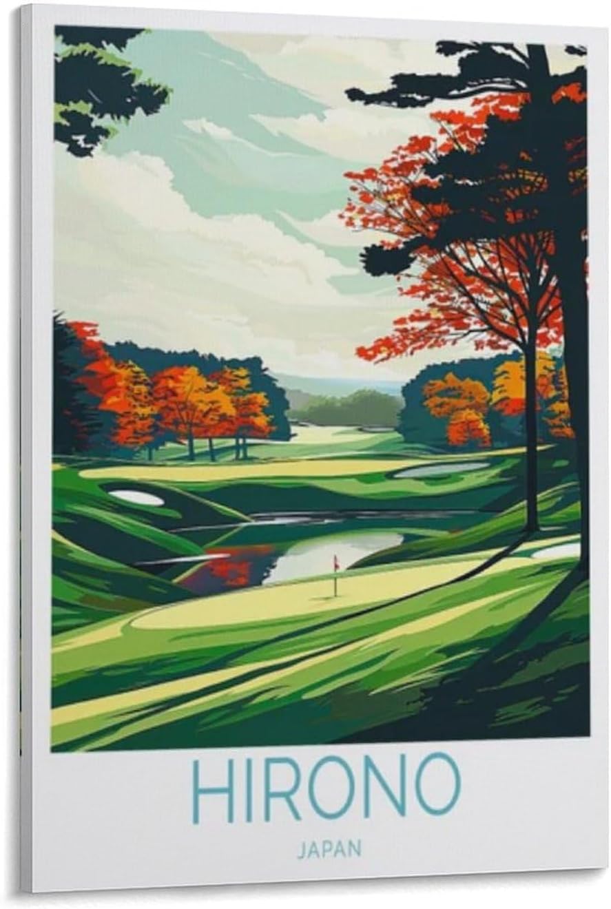 Hirono Travel Print Poster Canvas Wall Art Framed And Unframed Picture For Home Room Decor Poster 12x18inch(30x45cm)