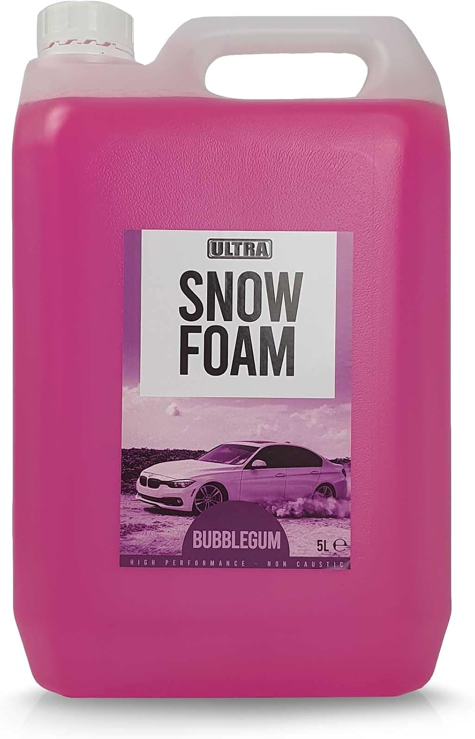 Bubblegum Snow Foam Car Shampoo - Super Thick Non-Caustic Foam - Ultra (5L)