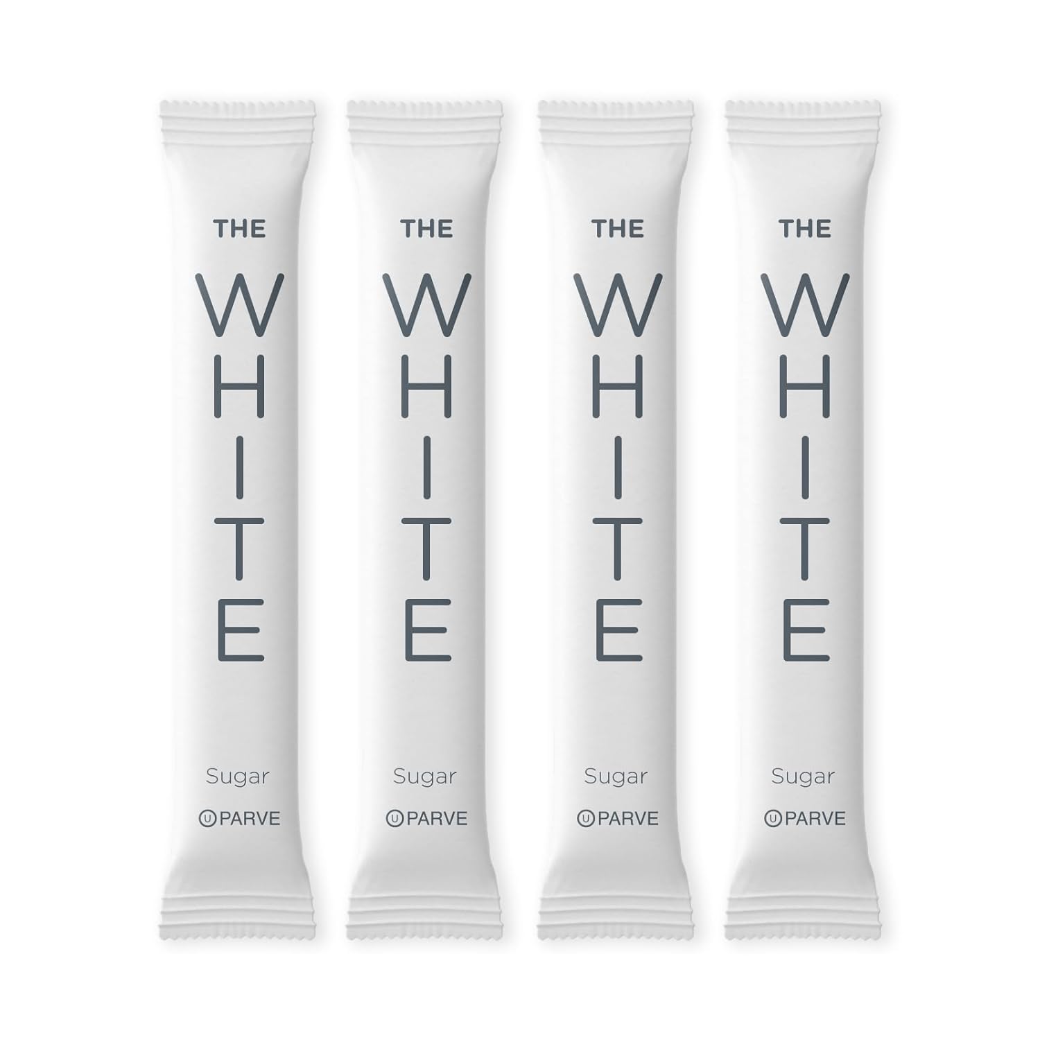 SUGART - THE WHITE SUGAR - 500 Individual Serving Stick Packets - U Parve/Kosher
