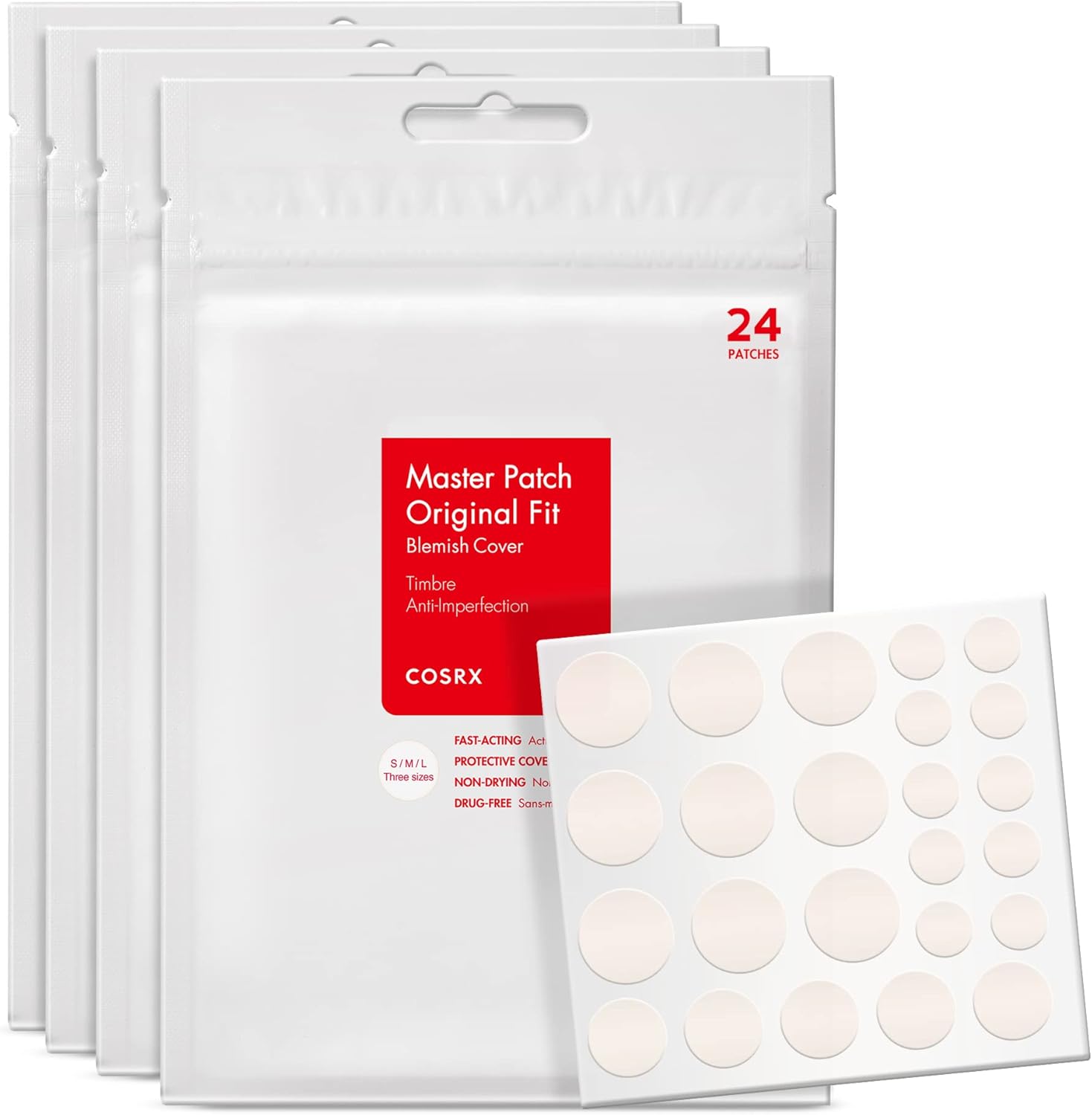 COSRX Master Patch Original Fit (96 count (Pack of 4))