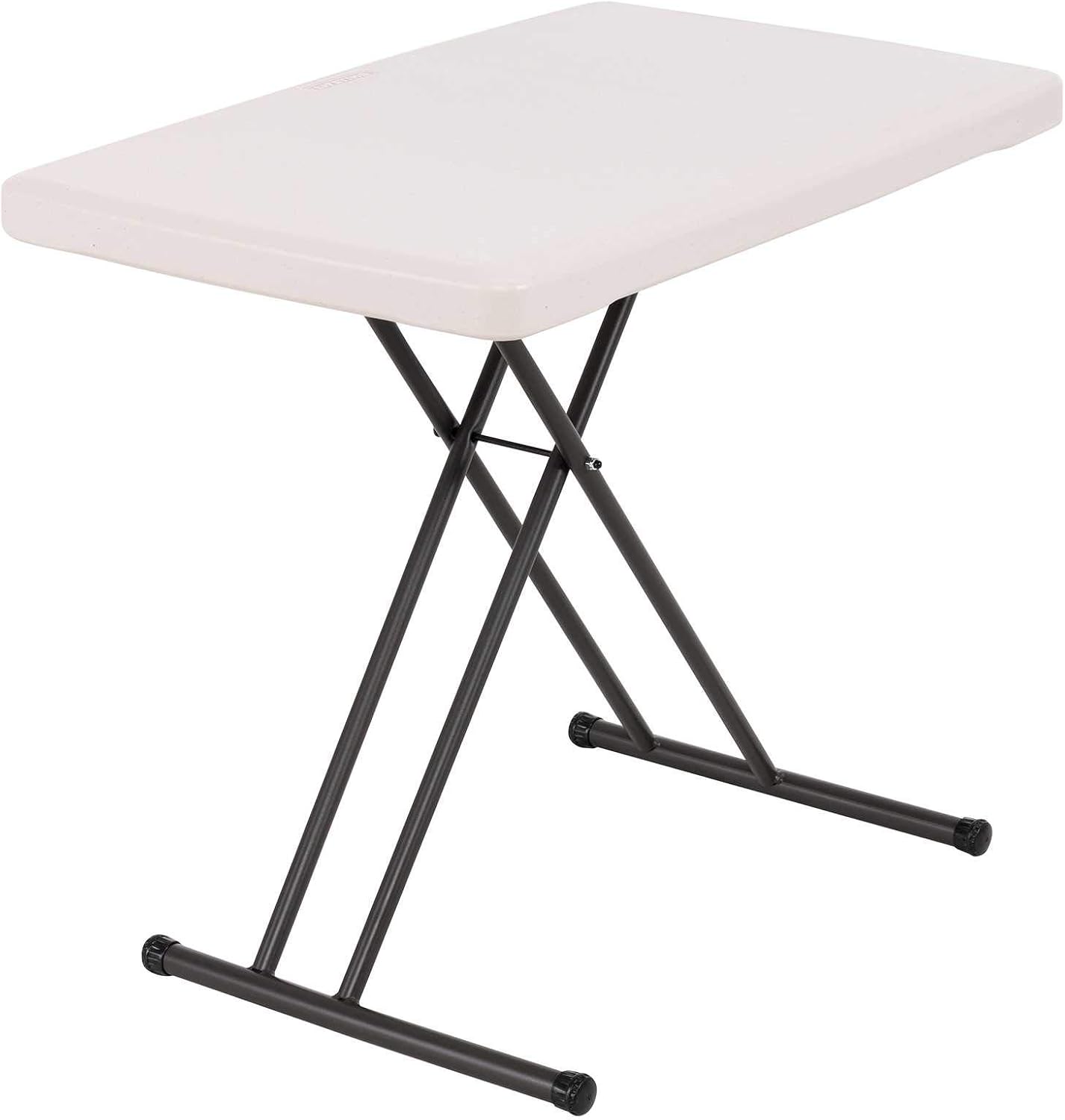 LIFETIME 30-Inch Adjustable Height Personal Table, Almond
