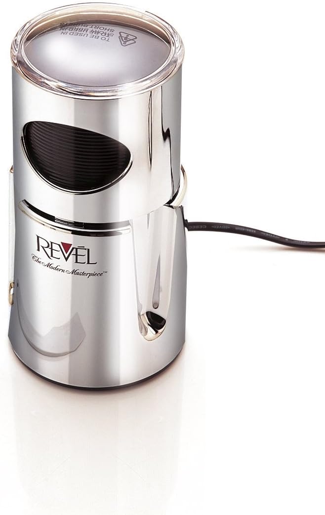 Revel CCM104CH Wet N Dry Grinder ,Chrome/ Black