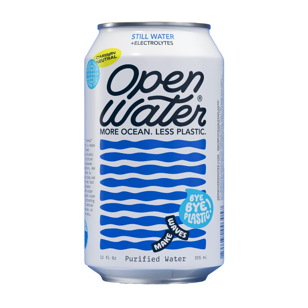 Open Water - Still Cans (1 Case - Canned Still Water)