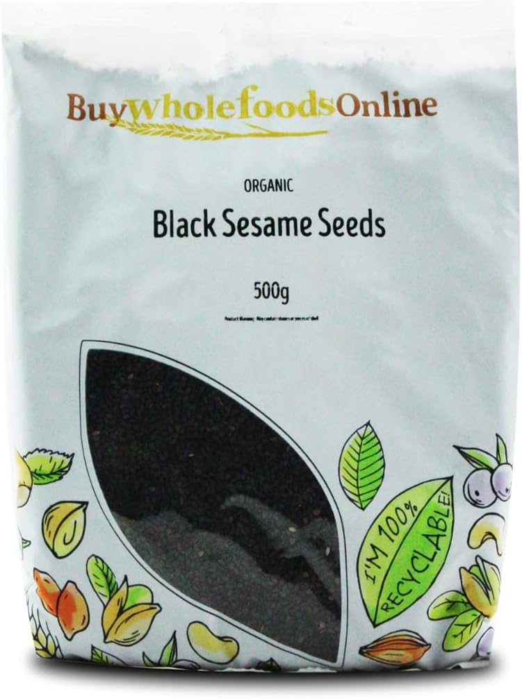 Organic Black Sesame Seeds 500g (BWFO)