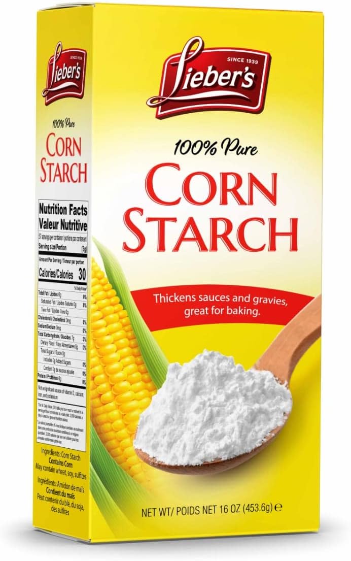 Lieber's 100% Pure Corn Starch 450g
