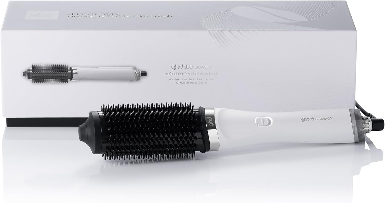 ghd Duet Blowdry Hair Dryer Brush, Wet to Blow Dried, Smooth Results