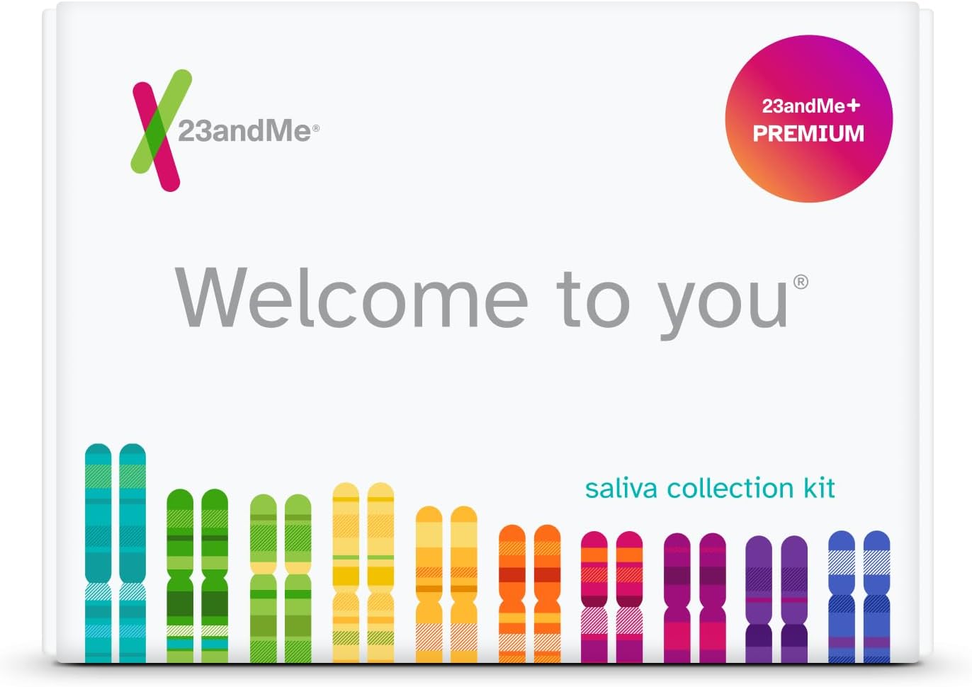 23andMe+ Premium Advanced Ancestry & Health - DNA Test Kit, Personal Genetic Insights, Plus 1-Year Access to Exclusive Health & Ancestry Reports, DNA Kit (Before You Buy See Important Test Info Below)