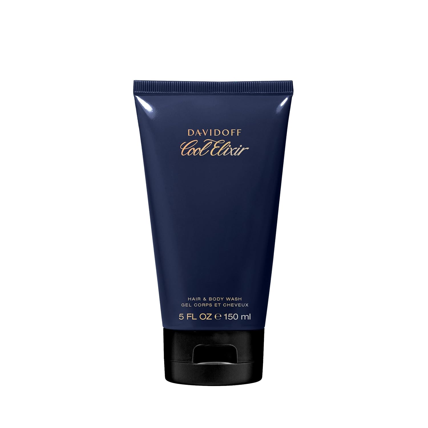 Davidoff Cool Elixir Shower Gel – Fresh, Woody & Aromatic – With Notes of Oud Accord, Rose Oxide, & Lavandin – Cleansing & Energizing