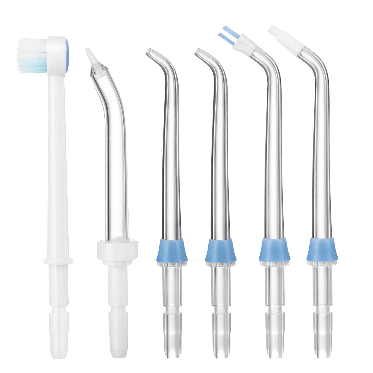 Replacement Part for Waterpik or other Water Flossers/Irrigators (AquaFlosser 6 tips)