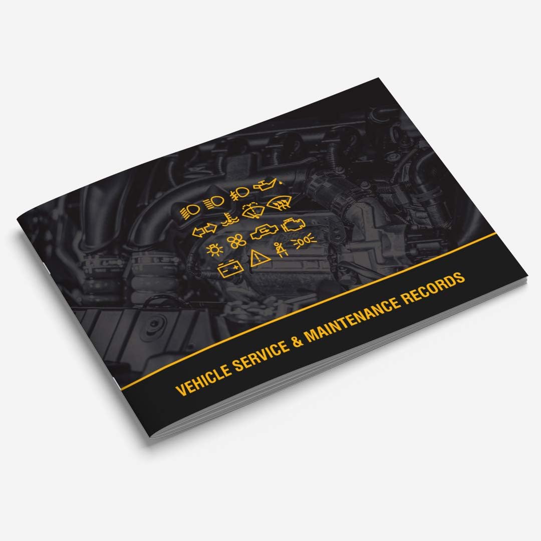 Generic Car Service History Maintenance Record Book for All Car Makes Models
