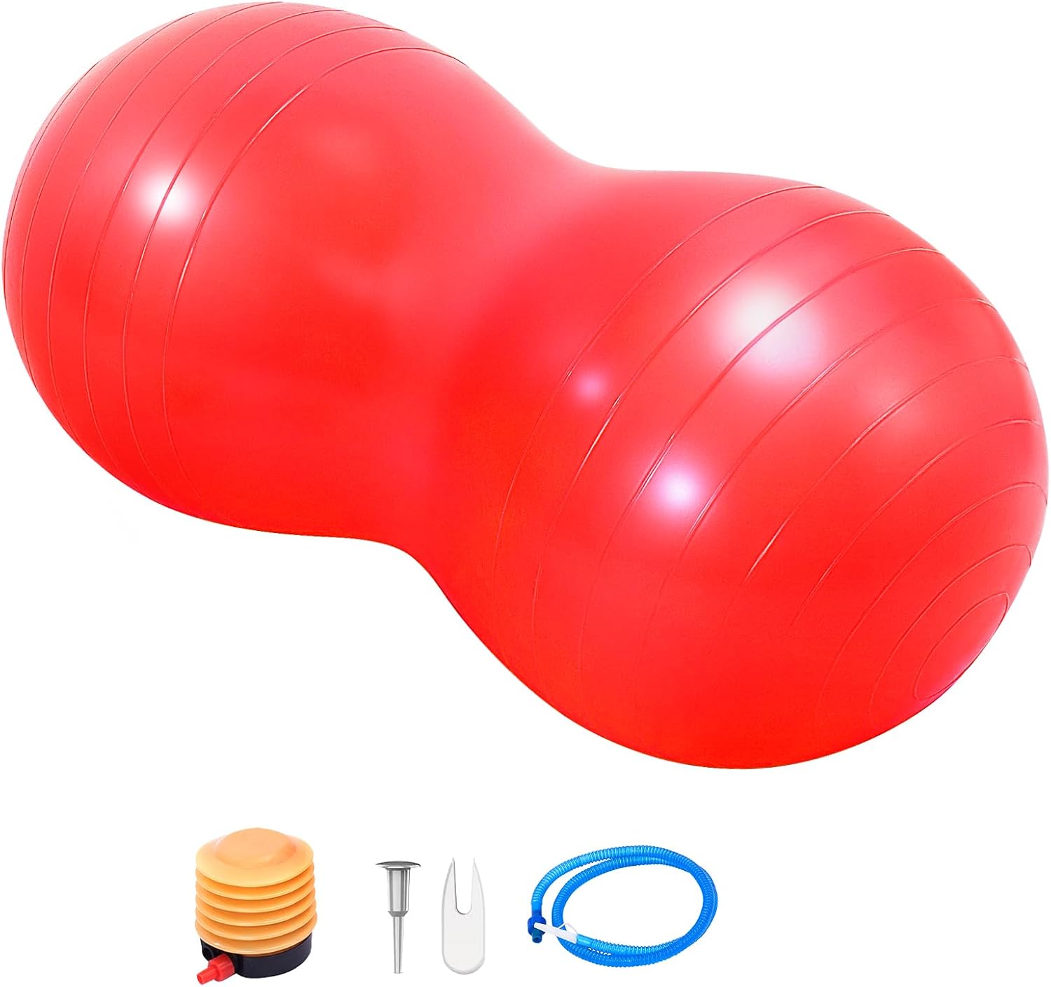 Trintion Peanut Ball Kids Exercise Ball Autism Sensory Toy Equipment for Kids Physical Therapy, Yoga, Pilates, Core Training