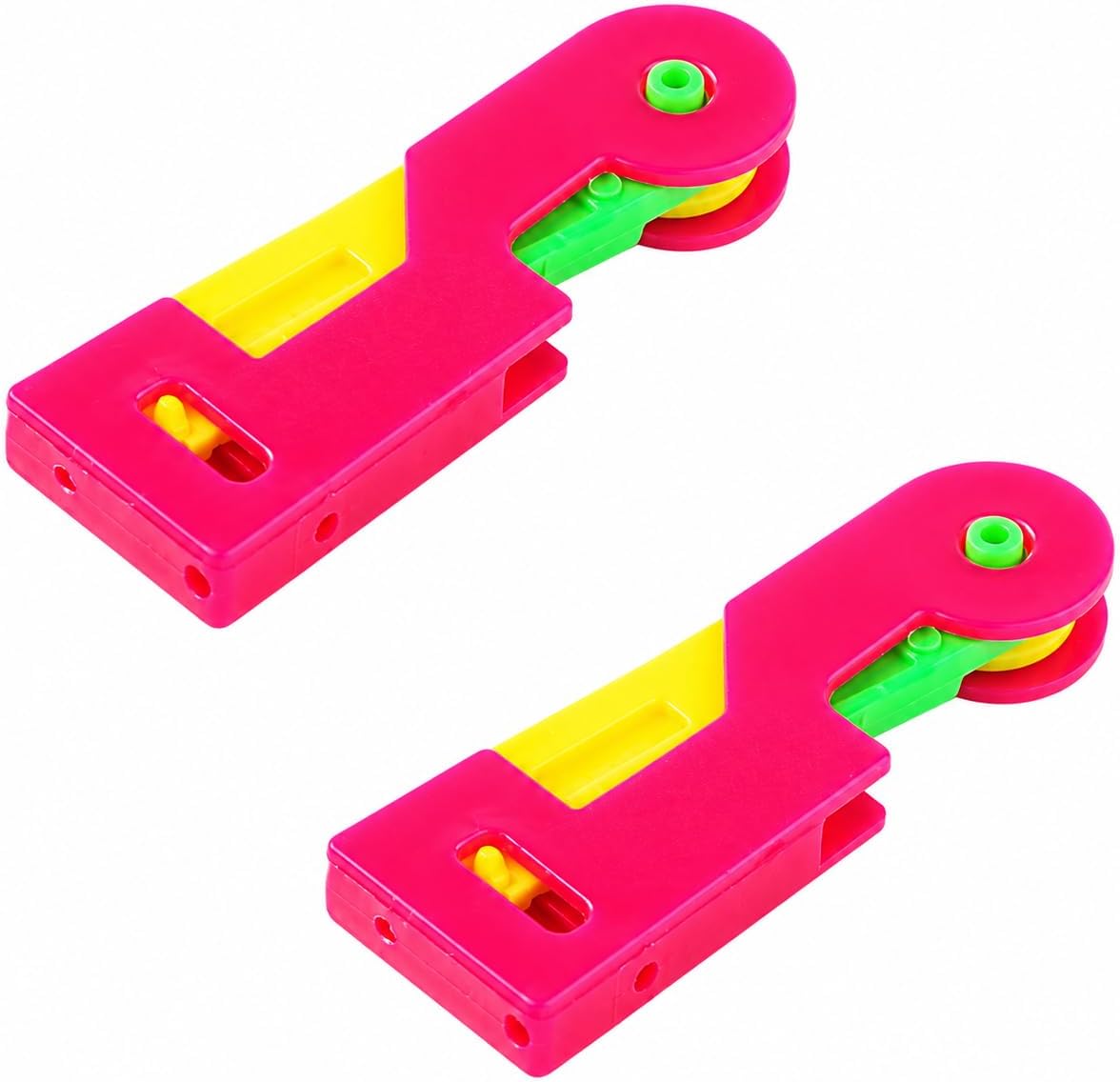 Automatic Needle Threader Tool Easy Threading for Hand Sewing, Embroidery & Quilting Plastic Thread Inserter for Poor Eyesight, Seniors, Beginners & Crafters Embroidery Tool (2 Pack)