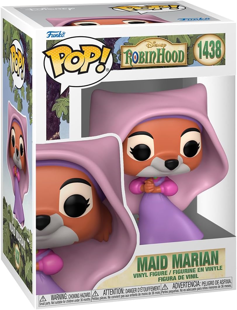 Funko POP! Disney: Robin Hood - Maid Marian - Collectable Vinyl Figure - Gift Idea - Official Merchandise - for Kids & Adults - Movies Fans - Model Figure for Collectors and Display