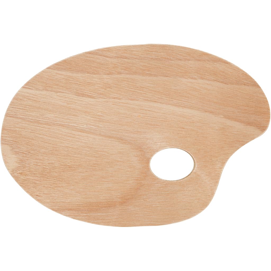 Creativ 131360 Artist Palette, Size 20x30 cm, Thickness 3 mm, 1pc
