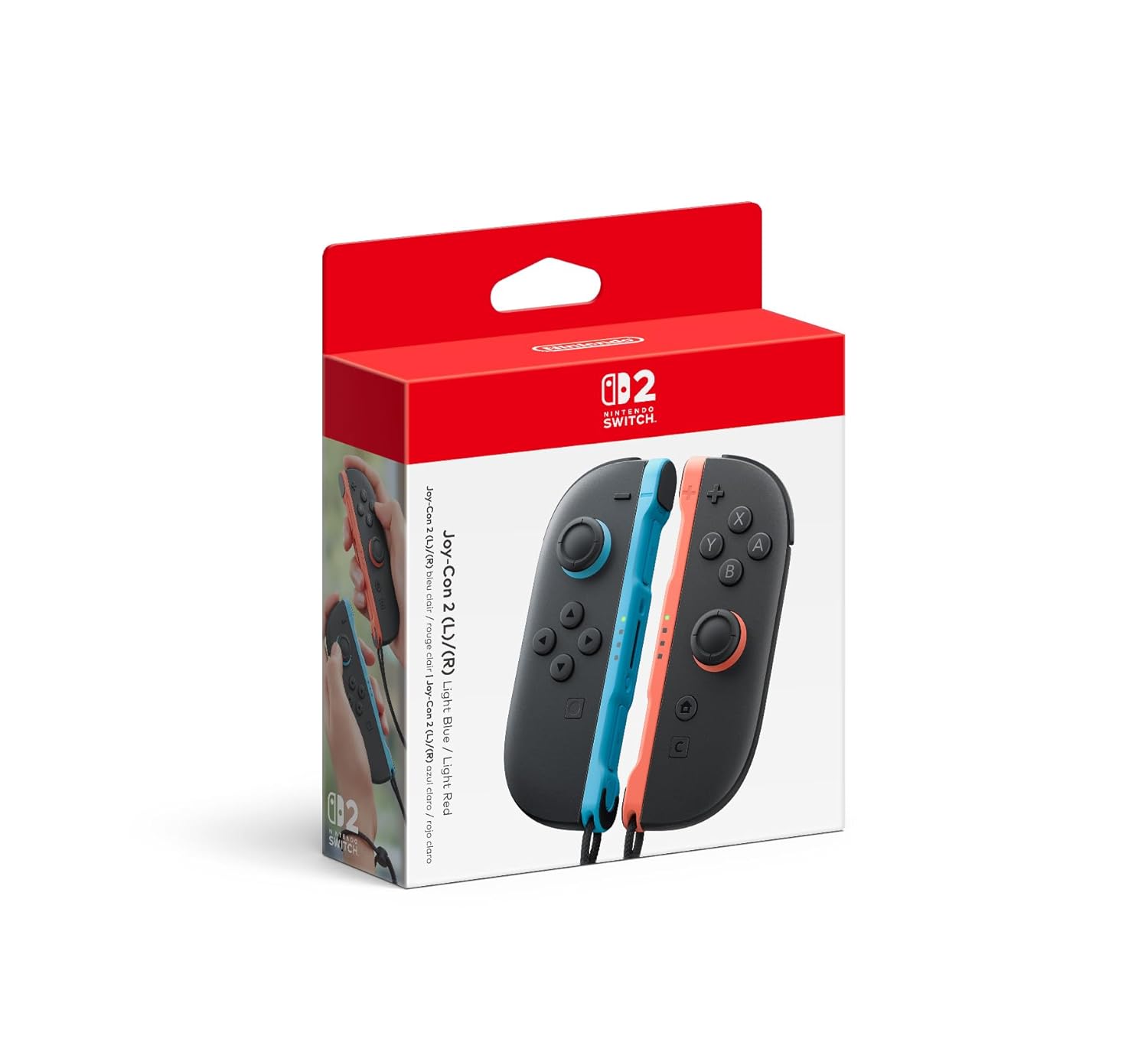Nintendo Joy-Con 2 (L)/(R) Light Blue/Light Red
