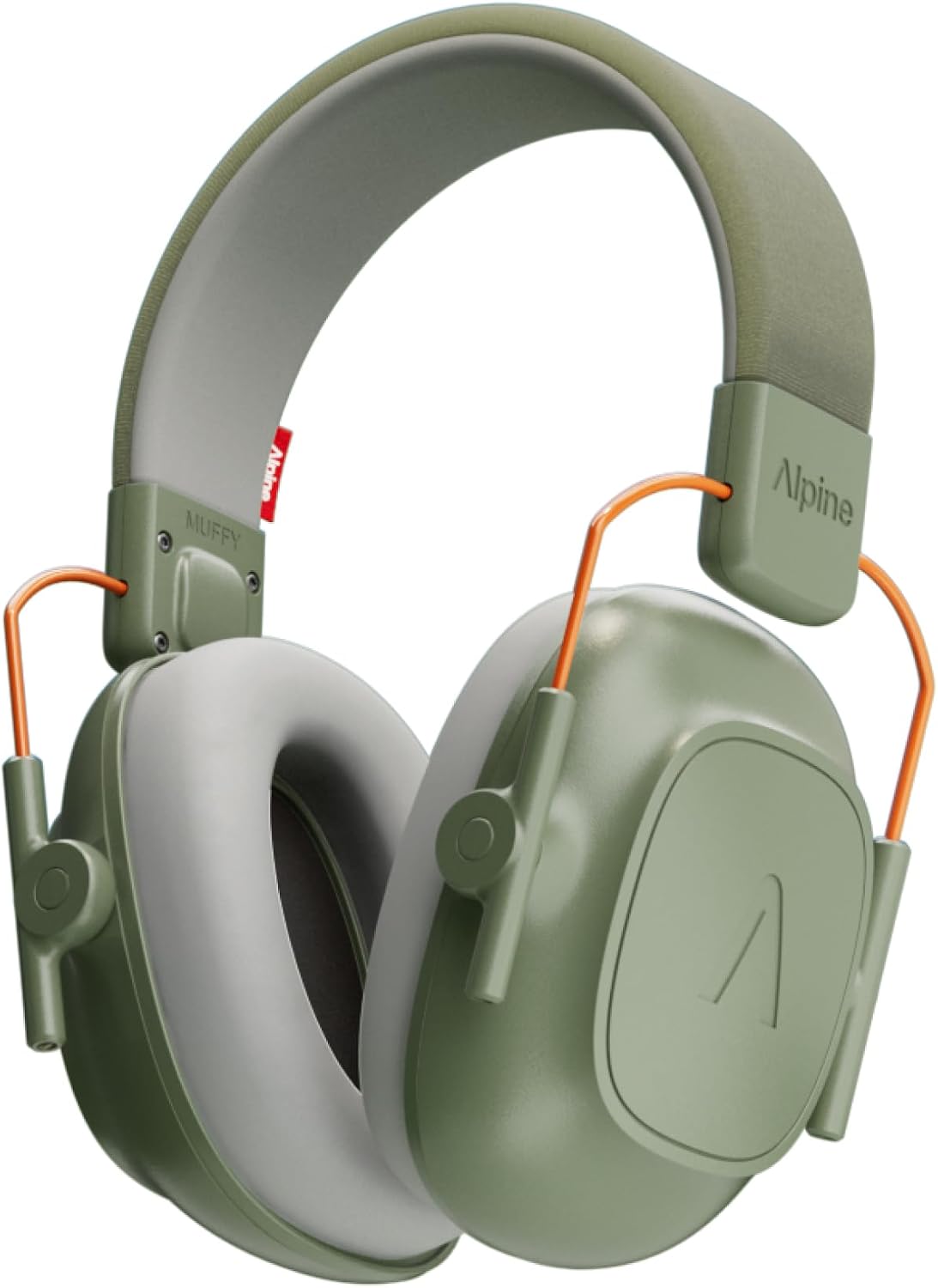 Alpine Muffy Kids Ear Protection Ear Muffs | 3-16 Years | Green