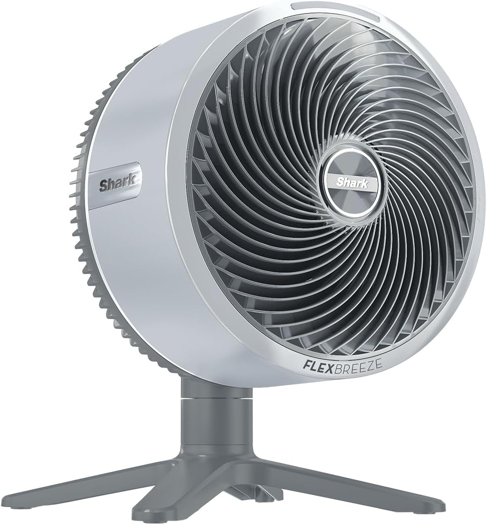 Shark FlexBreeze TableMate Cordless Fan, High-Velocity, Indoor & Outdoor Use, 20m Cooling Reach, Quiet & Portable, Weather-Resistant, 5 Speeds, Oscillating, Remote Control, FA150UK