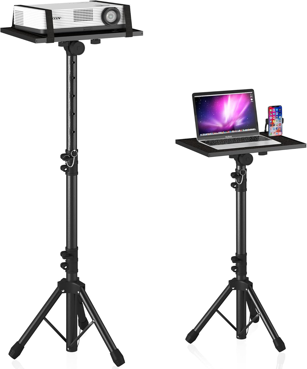 Projector Stand Tripod Laptop Stands Height Adjustable