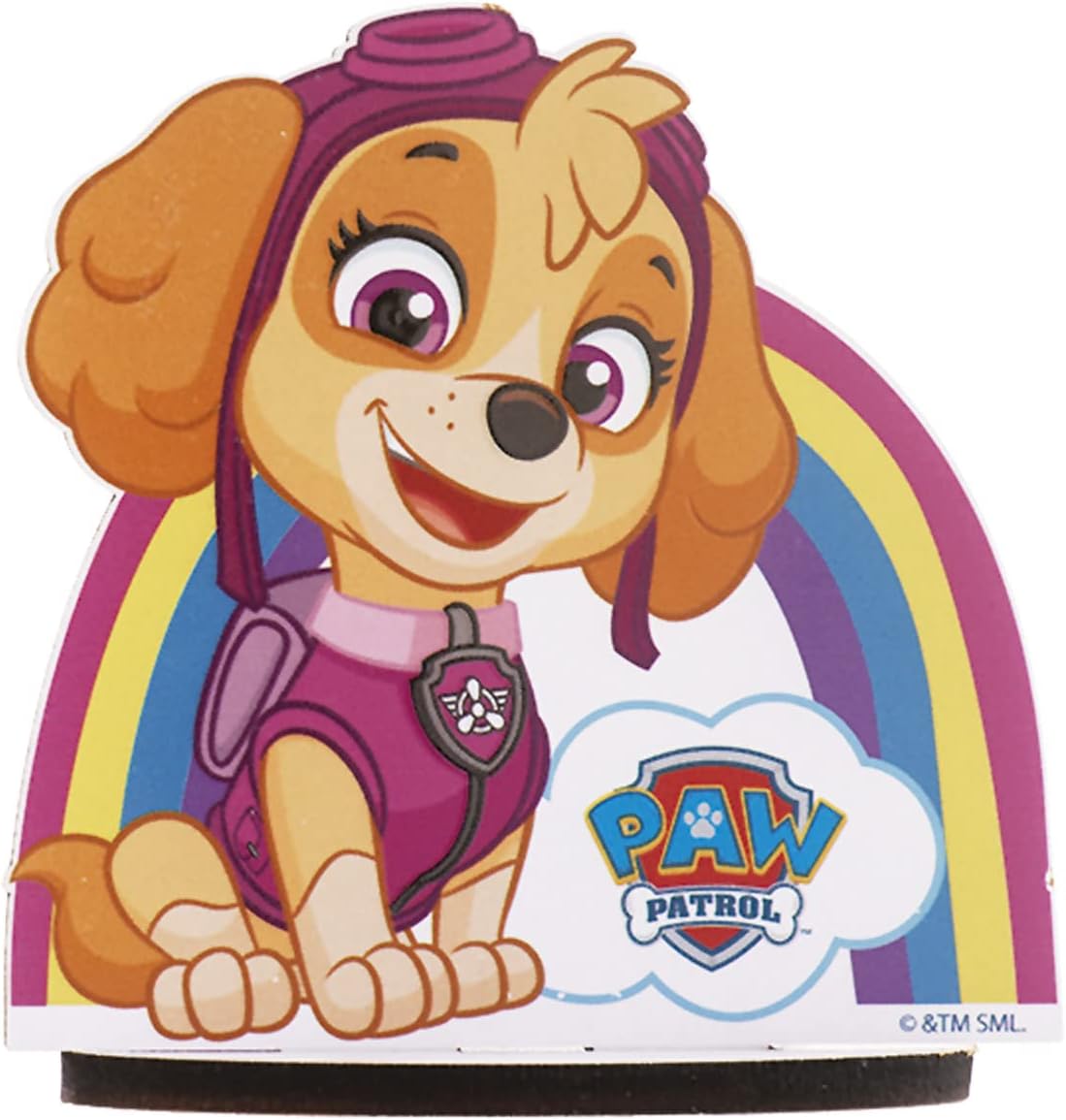 Dekora - Cake Topper Cake Decoration | Skye Paw Patrol Cake Decoration - Dimensions 12 x 12.5 cm