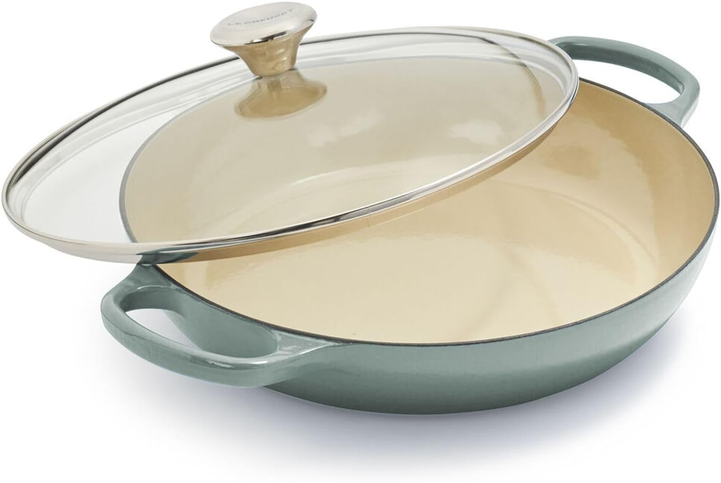 Le Creuset Buffet Casserole with Glass Lid, 3.5 qt, Sea Salt