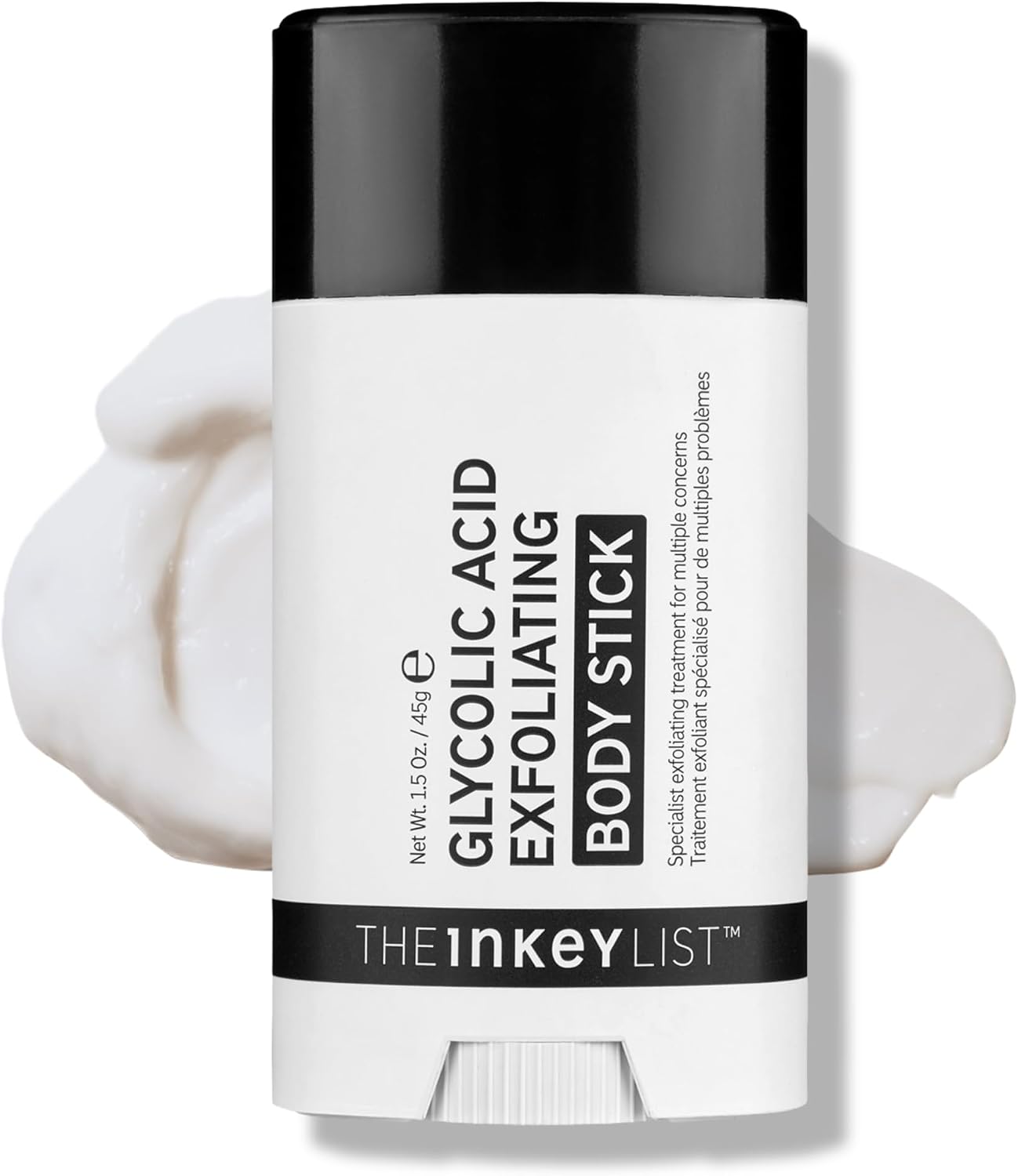 The INKEY List Glycolic Acid Exfoliating Body Stick 45g