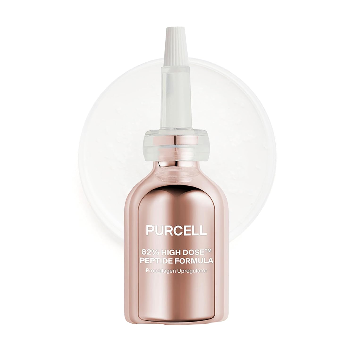 82% High Dose Peptide Formula - Serum with Multicollagen, Peptide for Firmer and Youthful Skin, Light and Gentle Formula, Anti-Aging, 1.01 oz