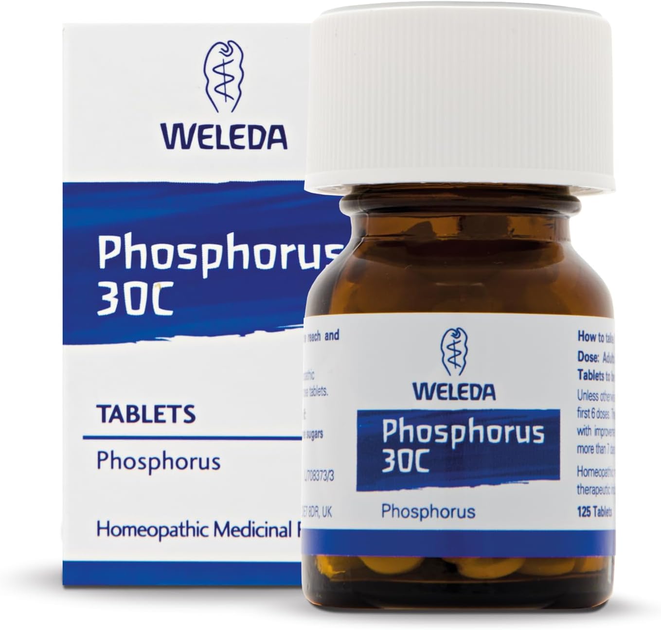 Weleda Phosphorus 30C - Pack of 125 Tablets