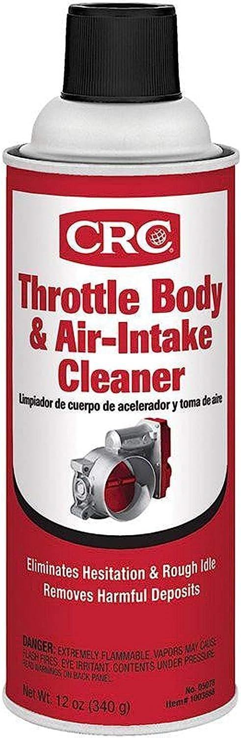 CRC 05078 Throttle Body and Air-Intake Cleaner - 12 Wt Oz.