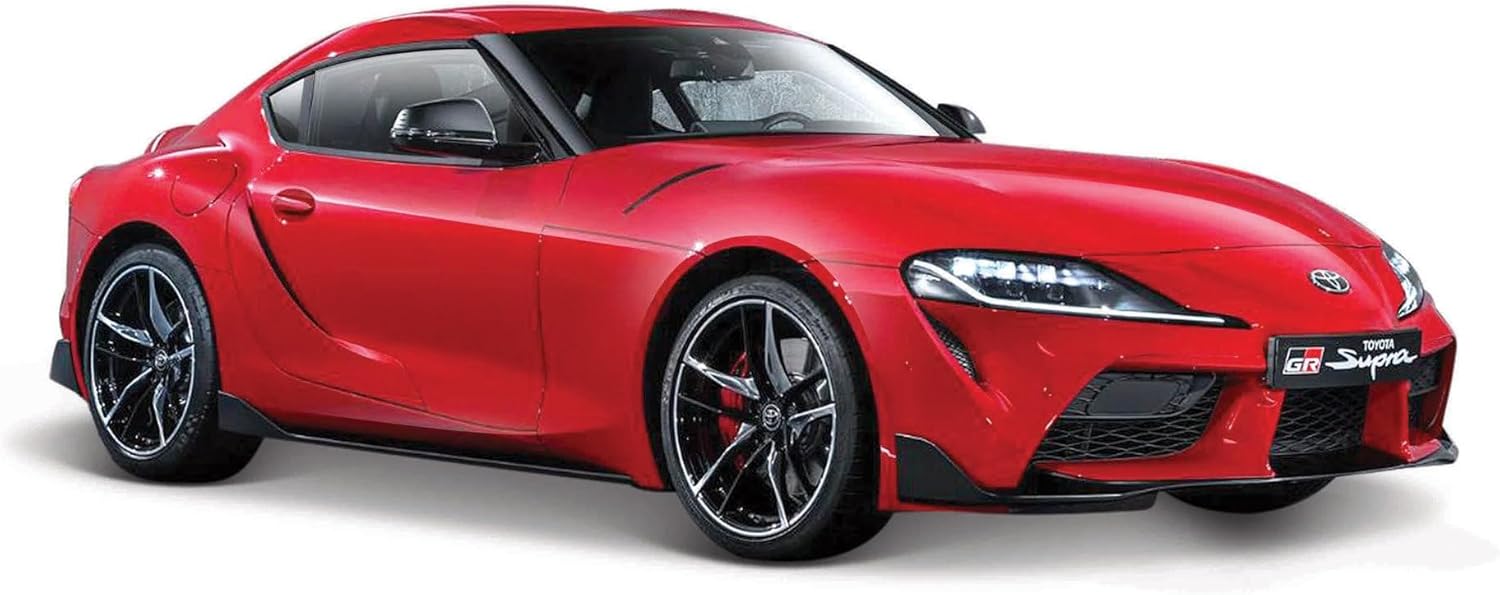 Maisto TOYOTA GR SUPRA Super Car - 1:24 Scale - Incredibly Detailed Die-Cast Replica Colectible Vehicle Model
