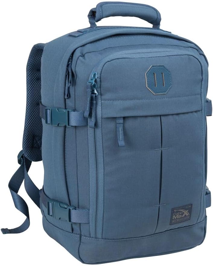 Metz for Ryanair Cabin Bags 40x30x20 Underseat Cabin Bag for EasyJet, Ryanair, Wizz Air & More – Travel Backpack for Airline Under Seat Carry-Ons, Recycled Polyester, Compression, Durable Hand Luggage