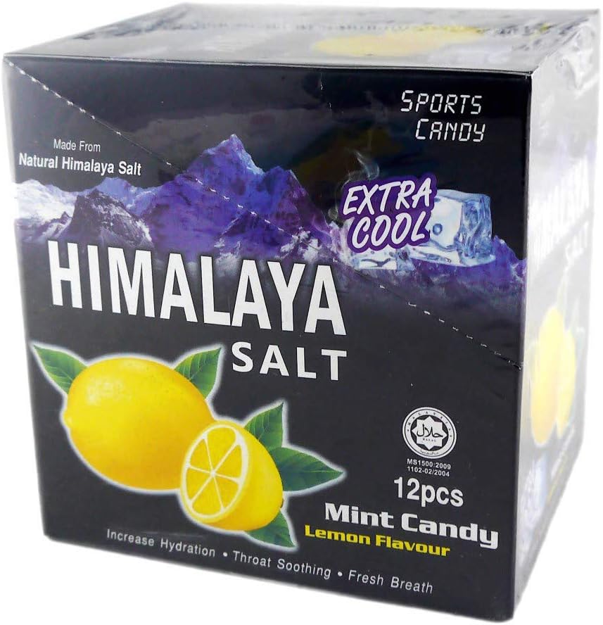 Big Foot Himalayan Salt Candies / Lemon Mint Flavour / Pack of 12