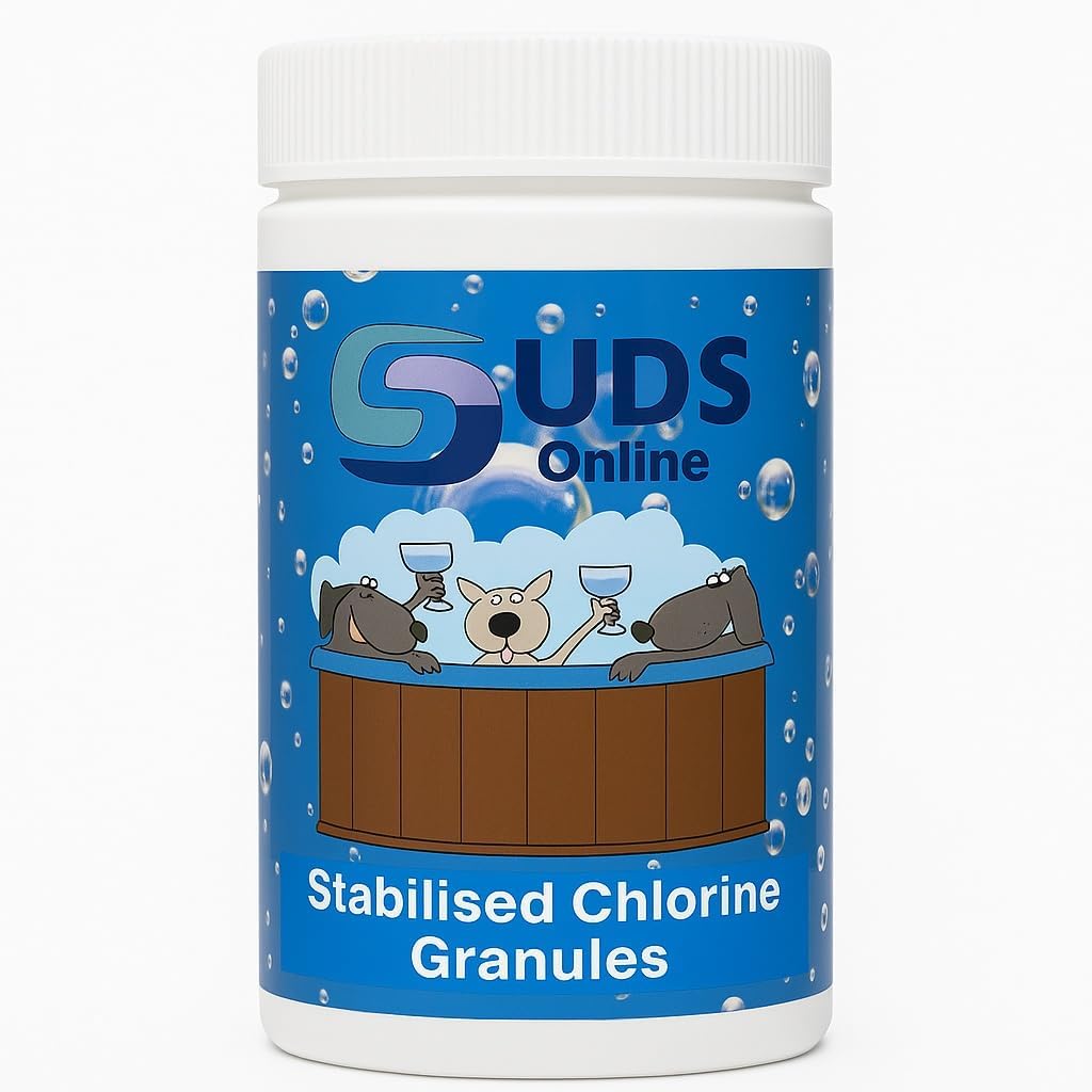 Stabilised Chlorine Granules 1kg – Swimming Pool & Hot Tub Water Treatment Chemical