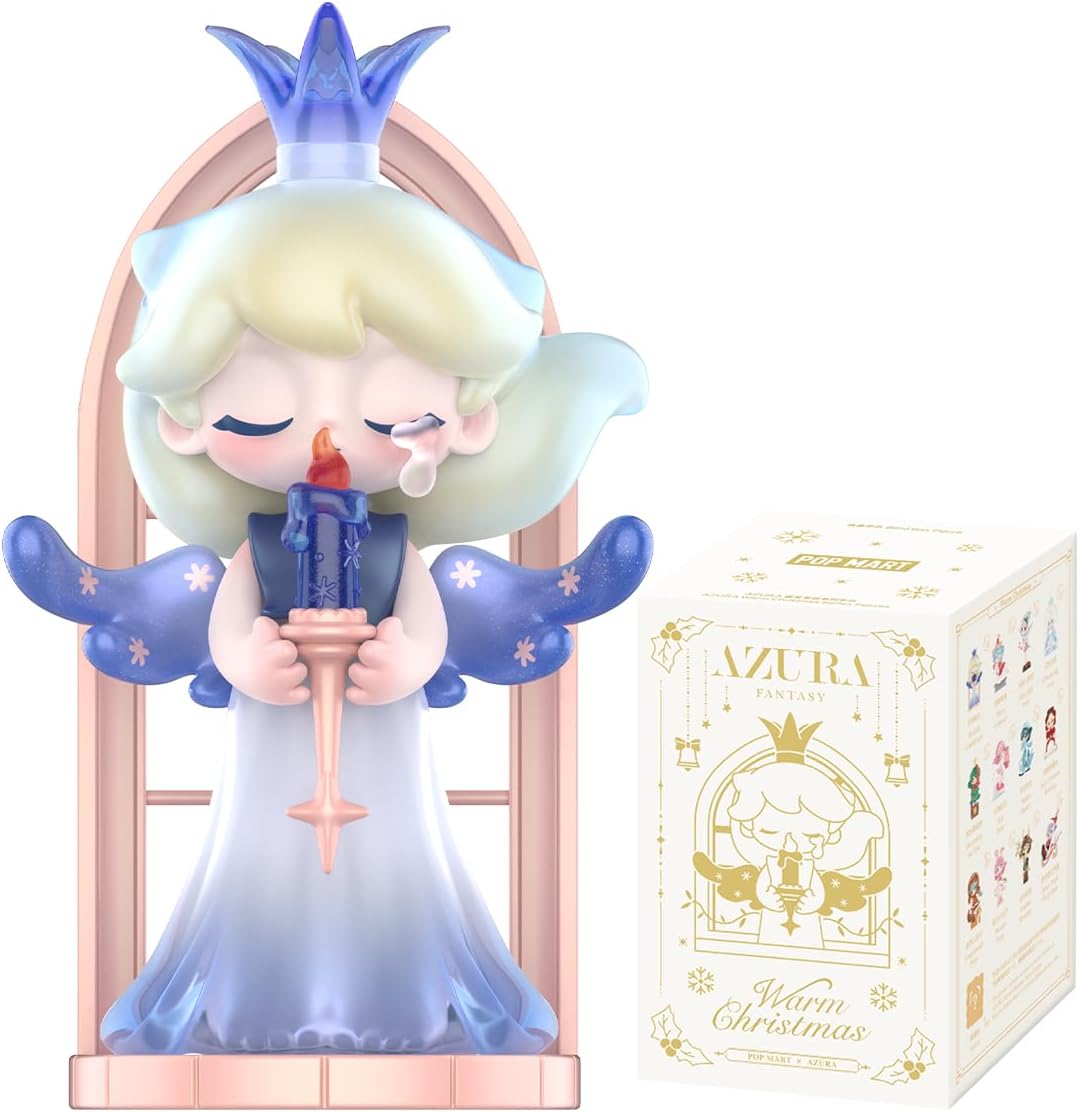 POP MART AZURA Warm Christmas Series Figures 1Box Exclusive Action Figure Box Toy Popular Collectible Art Toy Cute Figure Creative Gift, for Christmas Birthday Party Holiday
