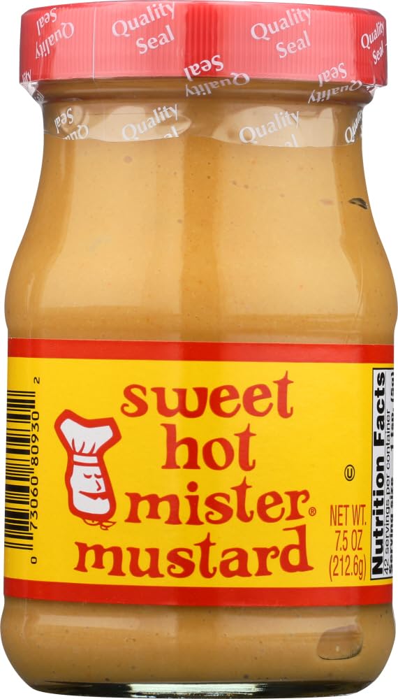 Sweet Hot Mister Mustard 7.5 Ounce ( Pack of 2)