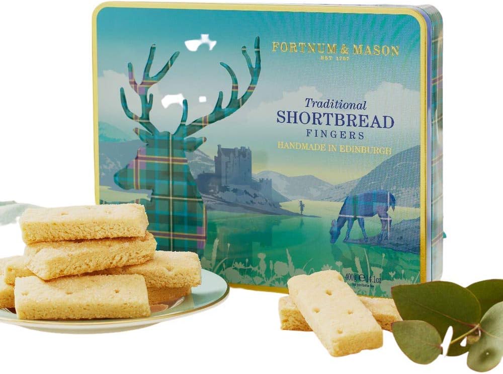 Fortnum & Mason Traditional Shortbread Finger Tin 400g