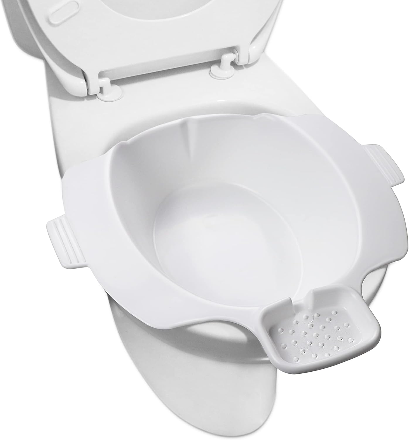 PEPE Mobility Sitz Bath for Toilet, Hemorrhoids Treatment and Post Partum Care, Steam Bath Seat for Pregnant Women, Bidet Bowl