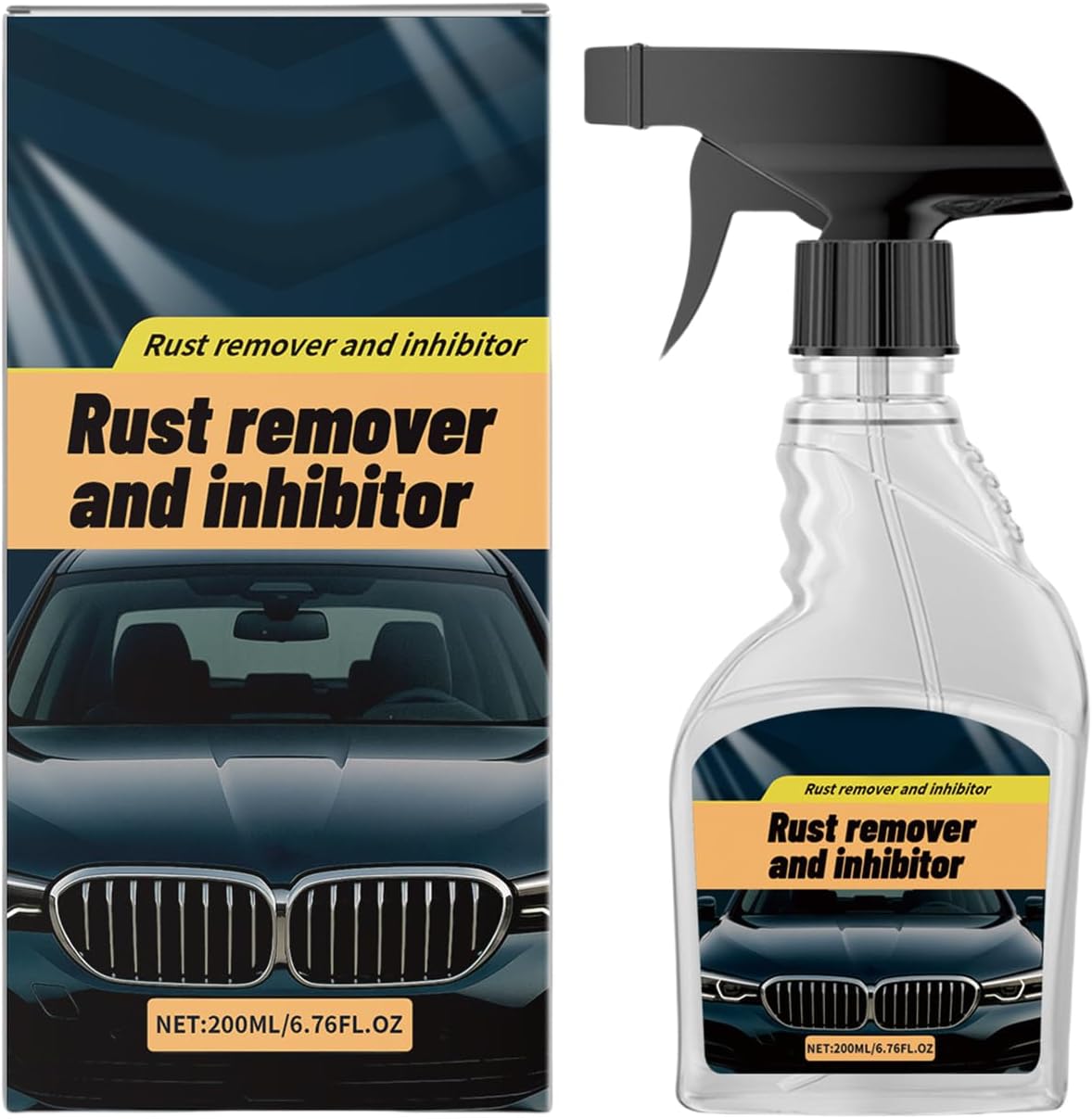 Car Rust Removal Agent Multipurpose Car Rust Remover Metal Parts Polishing Cleaning Remover Liquid For Metal