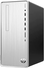 HP Pavilion Desktop PC, AMD Ryzen 5 5600G, 12 GB RAM, 512 GB SSD, Windows 11 Home, Wi-Fi 5 & Bluetooth Connectivity, 9 USB Ports, Wired Keyboard and Mouse Combo, Pre-Built PC Tower (TP01-2040, 2022)