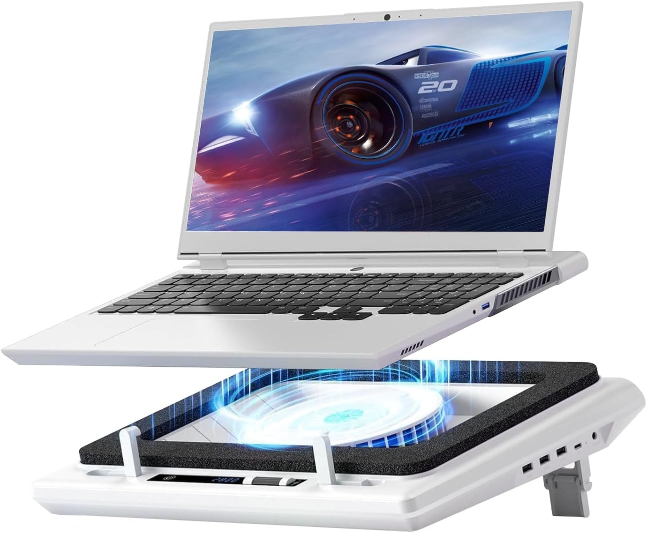 llano V12 Gaming Laptop Cooling Pad Laptop Cooler Laptop Cooling Fan Stand