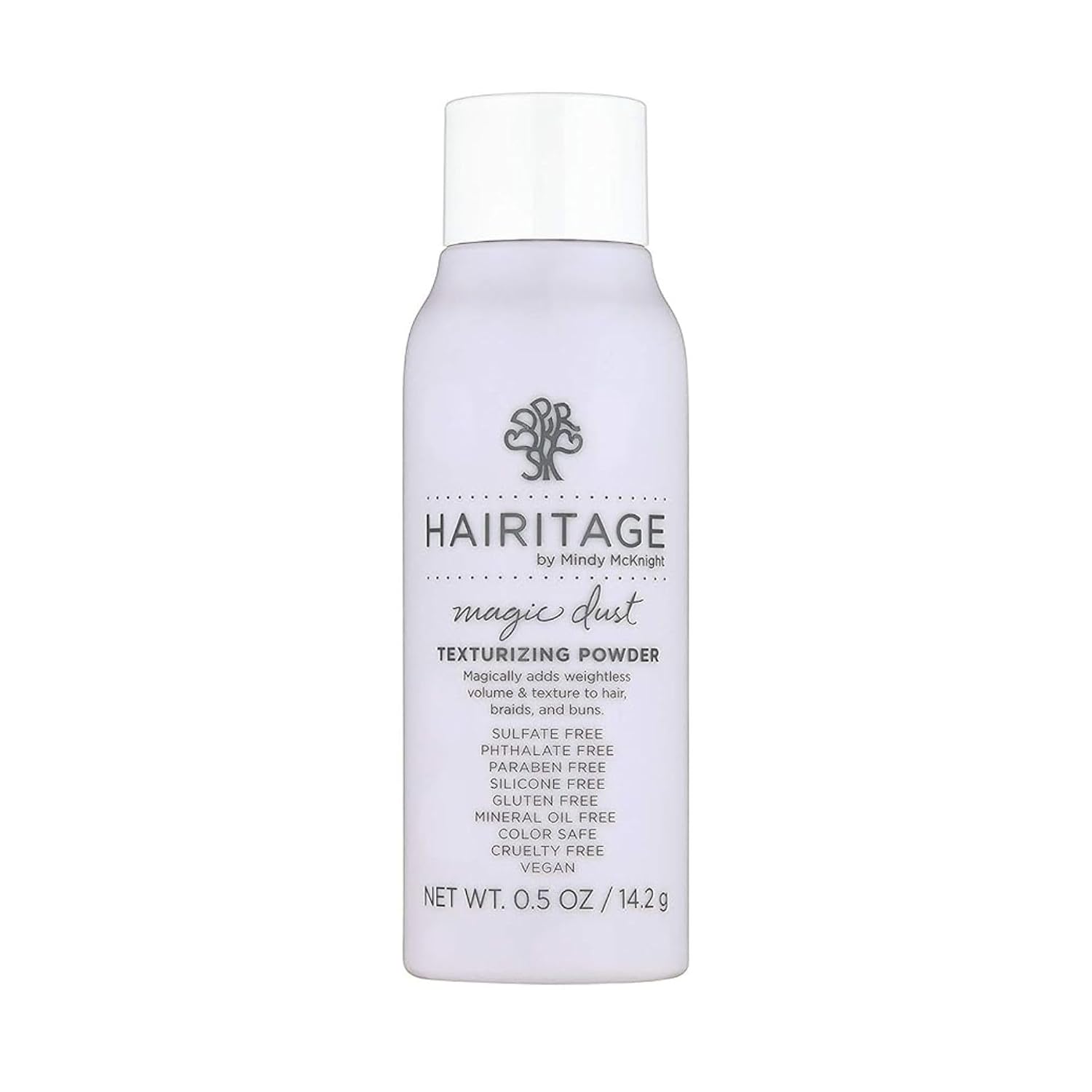 Hairitage Hair Texture Powder for Men and Women - Volumizing Hair Product - Texturizing Powder for Fine Hair - Add Texture to Any Hair Style or Hair Type, Weightless Formula - Vegan + Cruelty-Free