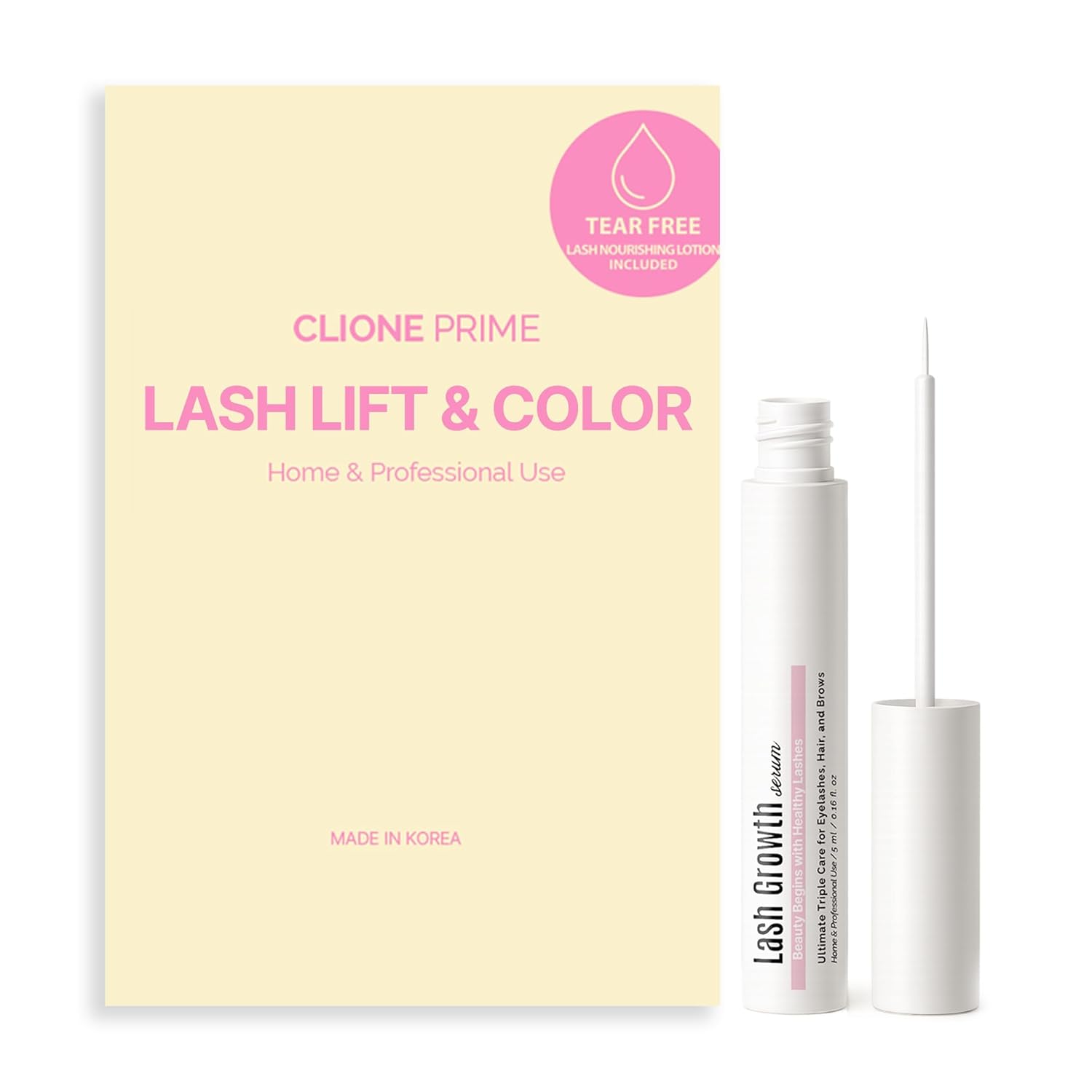 Lash Lift and Color Kit with Growth Serum