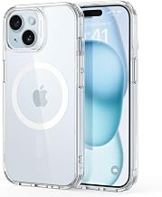 ESR for iPhone 15 Case, Compatible with MagSafe, Military-Grade Protection, Yellowing Resistant, Scratch-Resistant Back, Magnetic Phone Case for iPhone 15, Classic Series, Clear