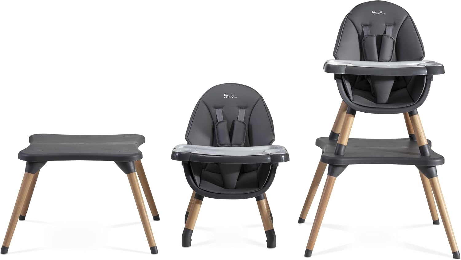 Silver Cross Eat & Play 4-in-1 Highchair, 6 Months to 5 Years