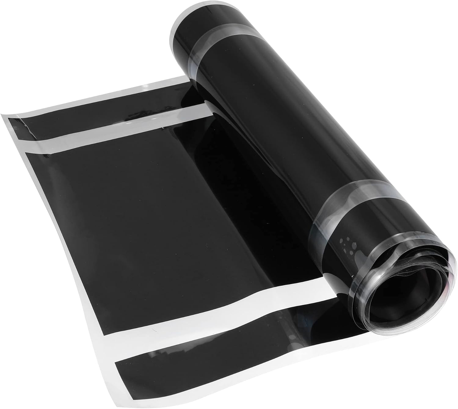 X AUTOHAUX 11.81"x70.87" Car Hood Stripe Pattern Sticker Auto Exterior Decal Decoration for Car Hood Roof Trunk Skirt Bumper Black