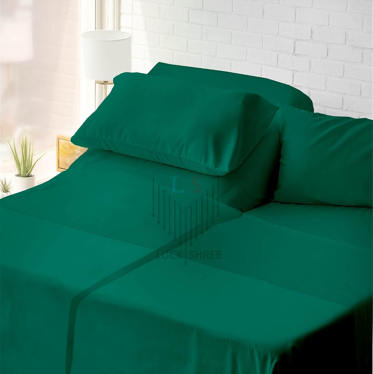 800-Thread-Count 100% Egyptian Cotton |Lake Blue Split Cal-King Sheets Set| 5-Piece Extra Long-Staple Combed Cotton Best-Bedding Sheets, Soft & Silky Sateen Weave Fits Mattress 19" Deep Pocket