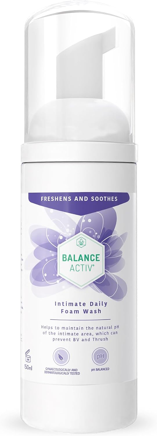 Balance Activ pH Balanced Daily Intimate Foam Wash, 150ml, 1 Pack