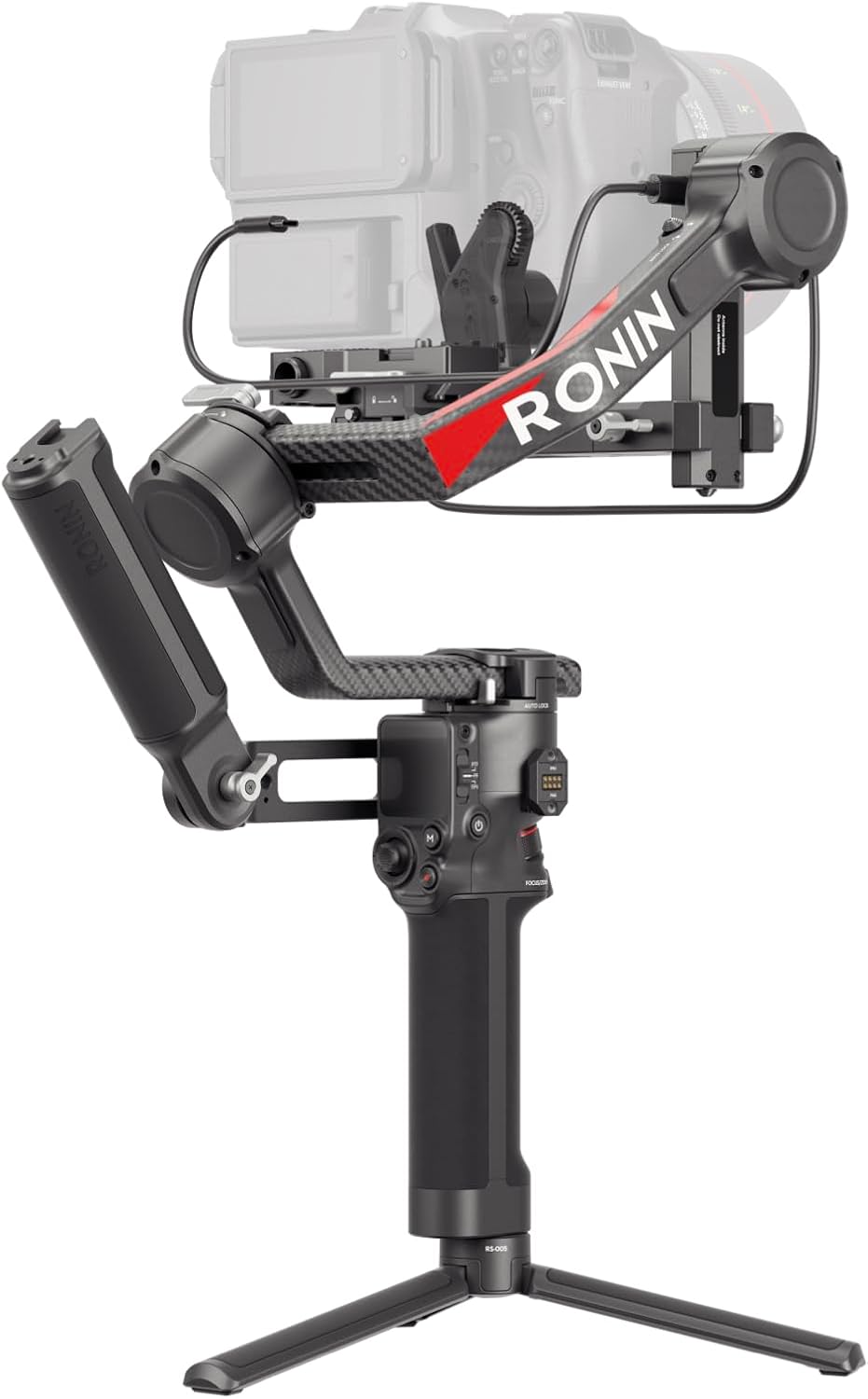 DJI RS 4 Pro Combo, 3-Axis Gimbal Stabilizer for Cameras for DSLR & Cinema Camera Stabilizer Canon/Sony/Panasonic/Nikon/Fujifilm, Native Vertical Shooting, 4.5kg/10lbs Payload, Camera Gimbal